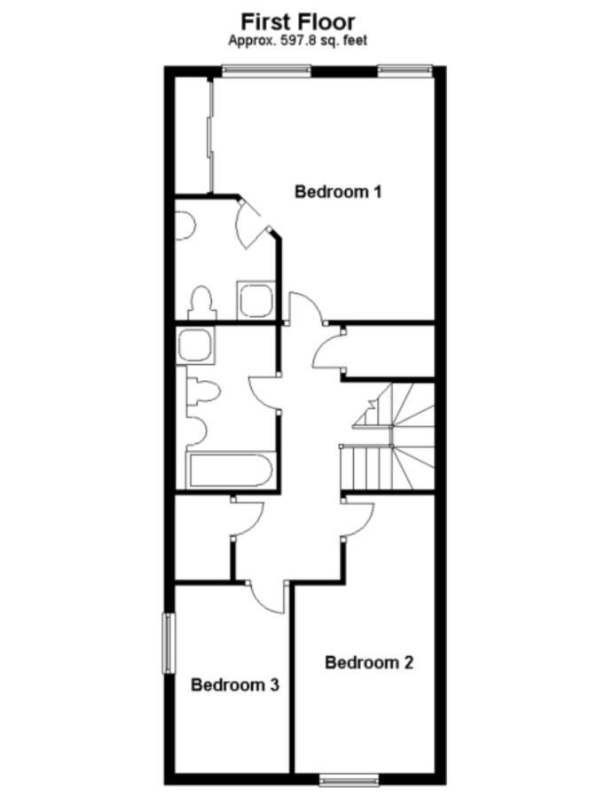 The Chaucer - Modern 3 Bed Home With Parking Close To City Centre Canterbury Buitenkant foto